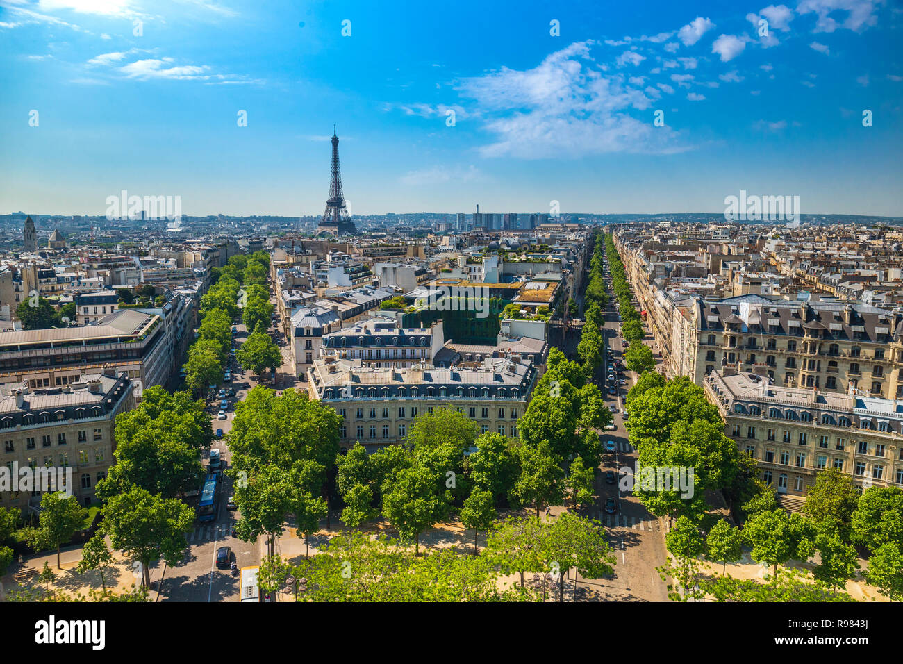 The Eiffel Tower, symbol of Paris Stock Photo - Alamy