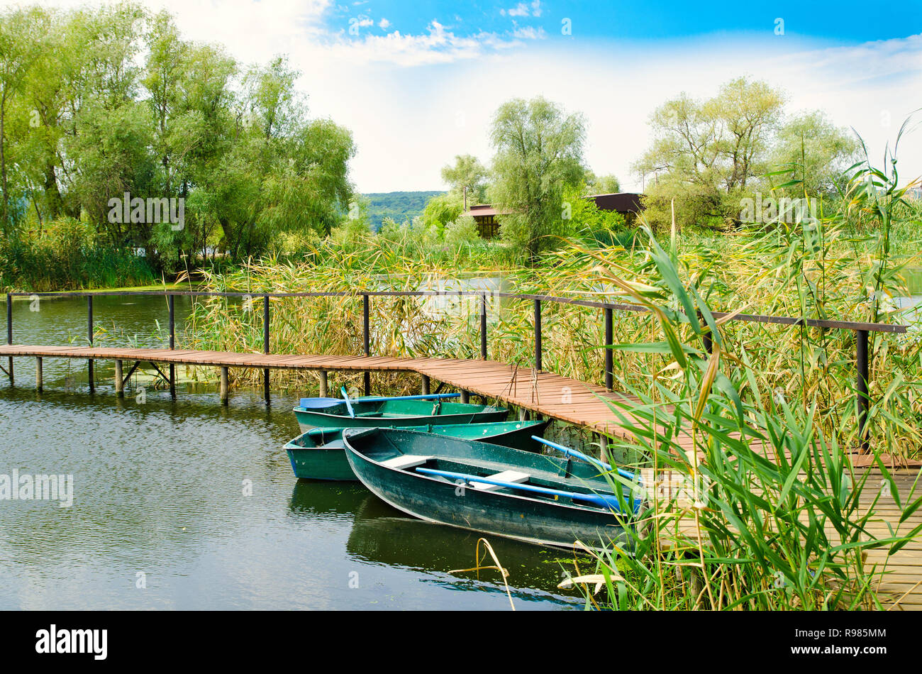 Old wooden boats hi-res stock photography and images - Alamy