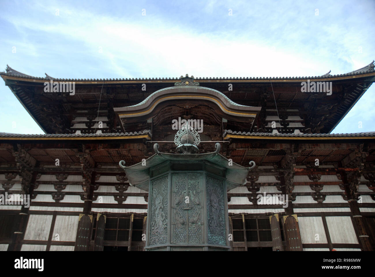 Exterior gate of Todaiji, the world's largest wooden building and a
