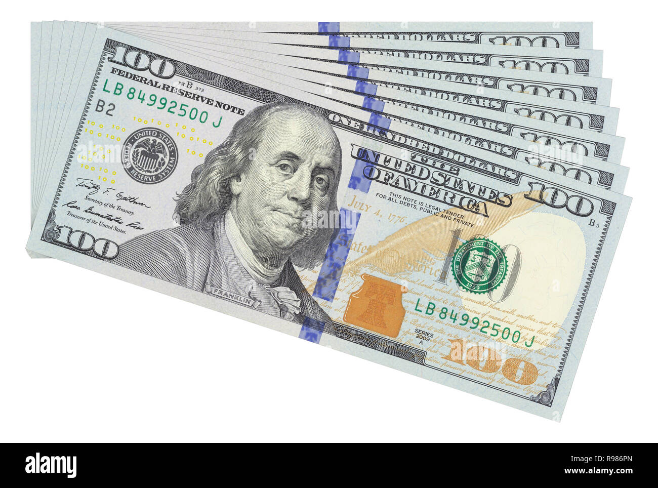 100 dollar bill template hi-res stock photography and images - Alamy