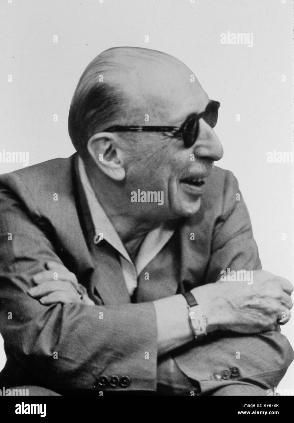 Igor Stravinsky. Composer. Stock Photo