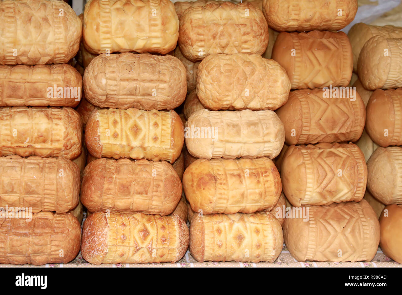 Oscypek cheese traditional mountain product of Poland, Zakopane