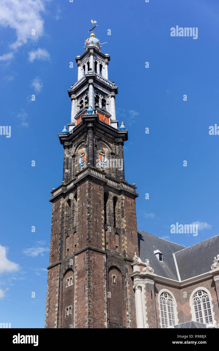 The Westerkerk church in Amsterdam, Netherlands Stock Photo - Alamy