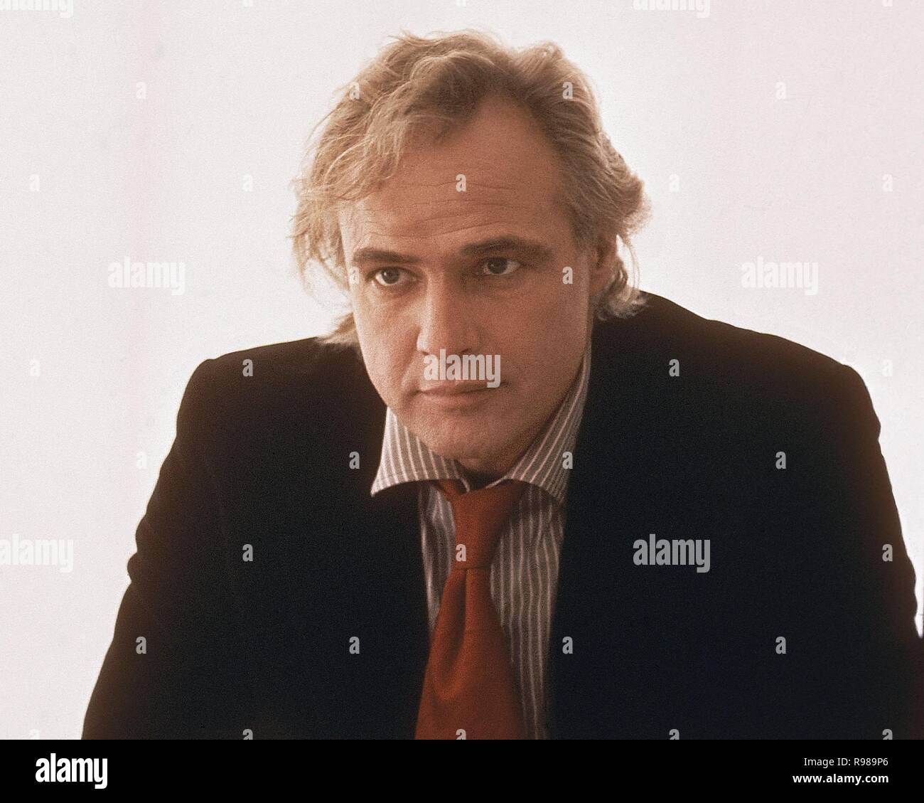 MARLON BRANDO ACTOR AMERICANO. Stock Photo