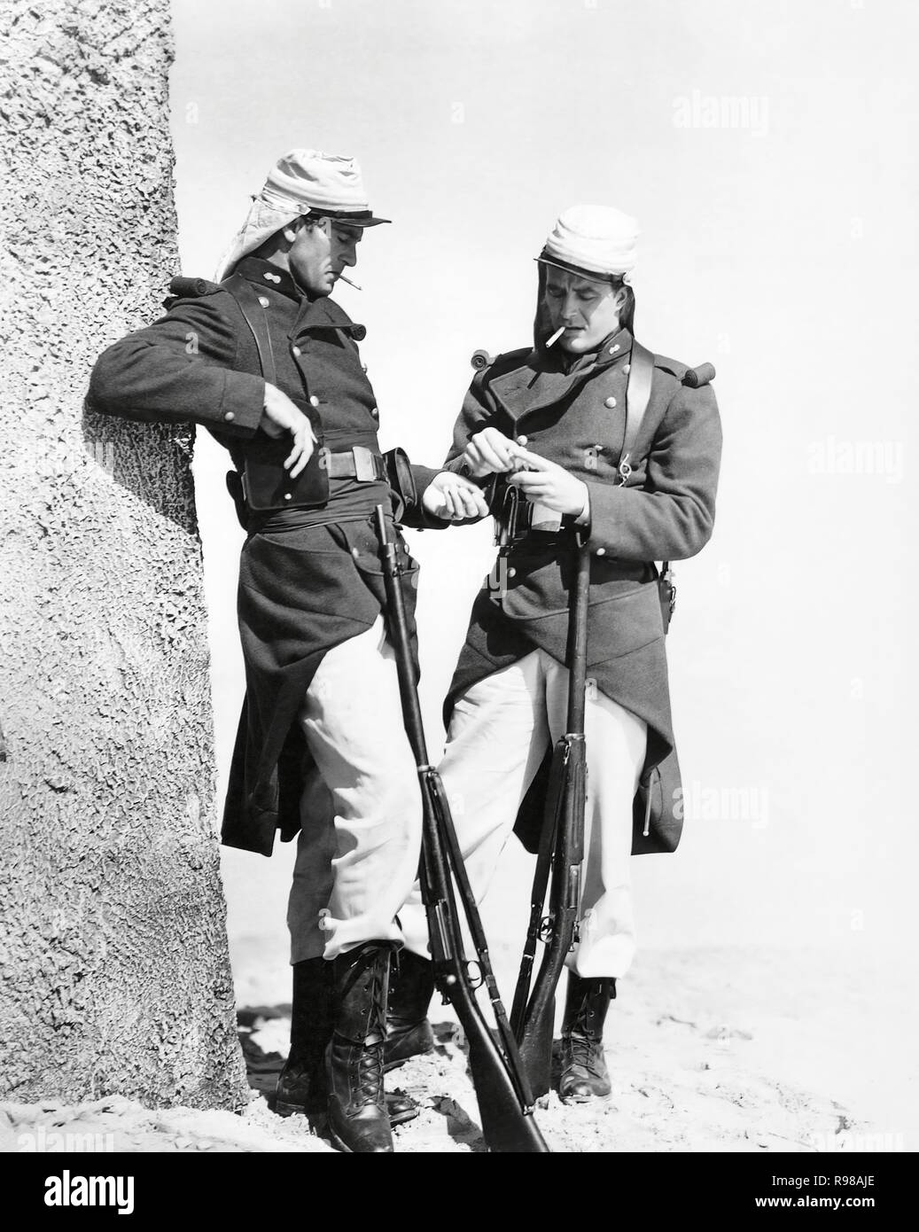 Original film title: BEAU GESTE. English title: BEAU GESTE. Year: 1939. Director: WILLIAM A. WELLMAN. Stars: GARY COOPER; RAY MILLAND. Credit: PARAMOUNT PICTURES / Album Stock Photo