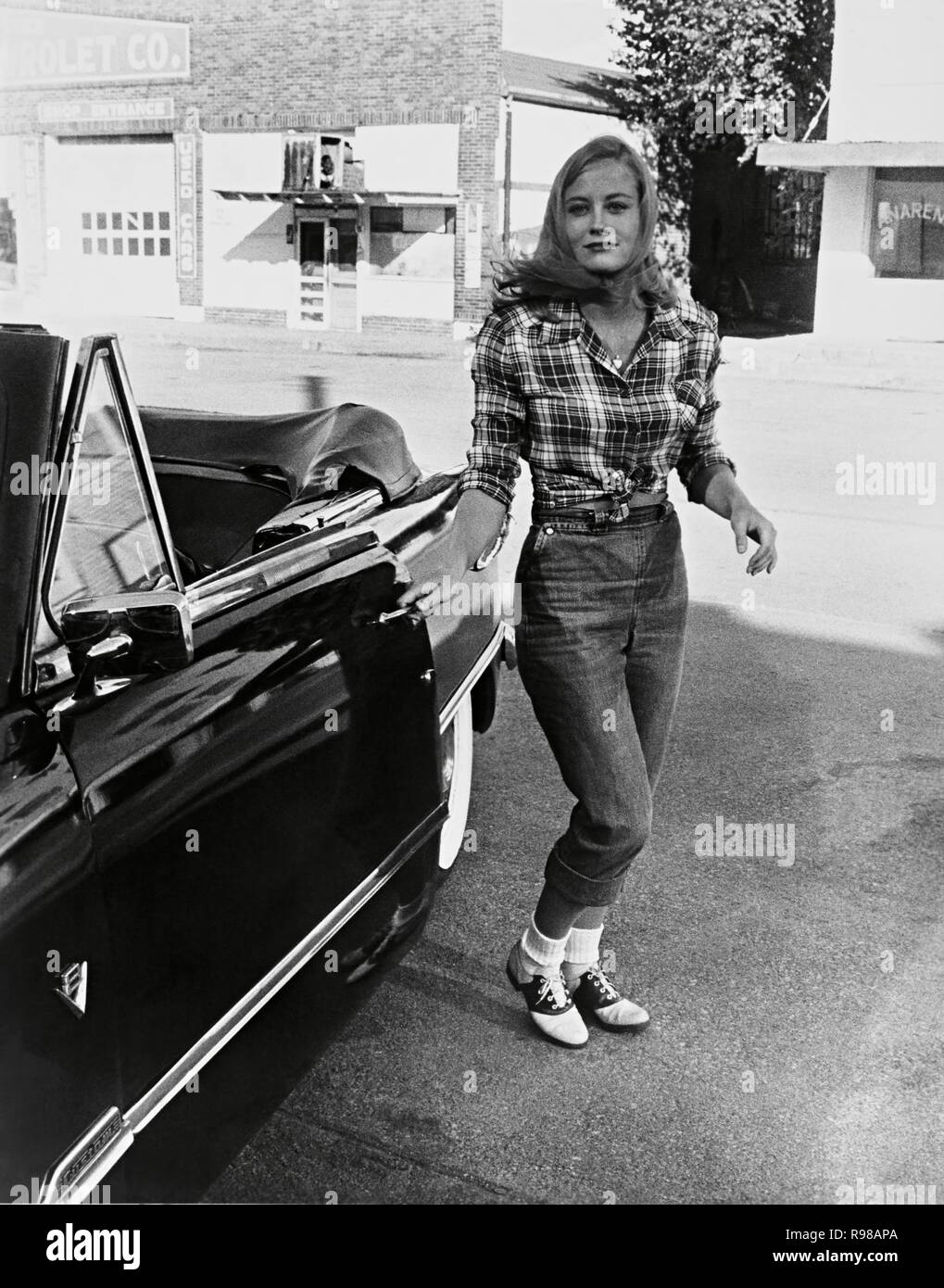 Original film title: THE LAST PICTURE SHOW. English title: THE LAST PICTURE SHOW. Year: 1971. Director: PETER BOGDANOVICH. Stars: CYBILL SHEPHERD. Credit: COLUMBIA PICTURES / Album Stock Photo