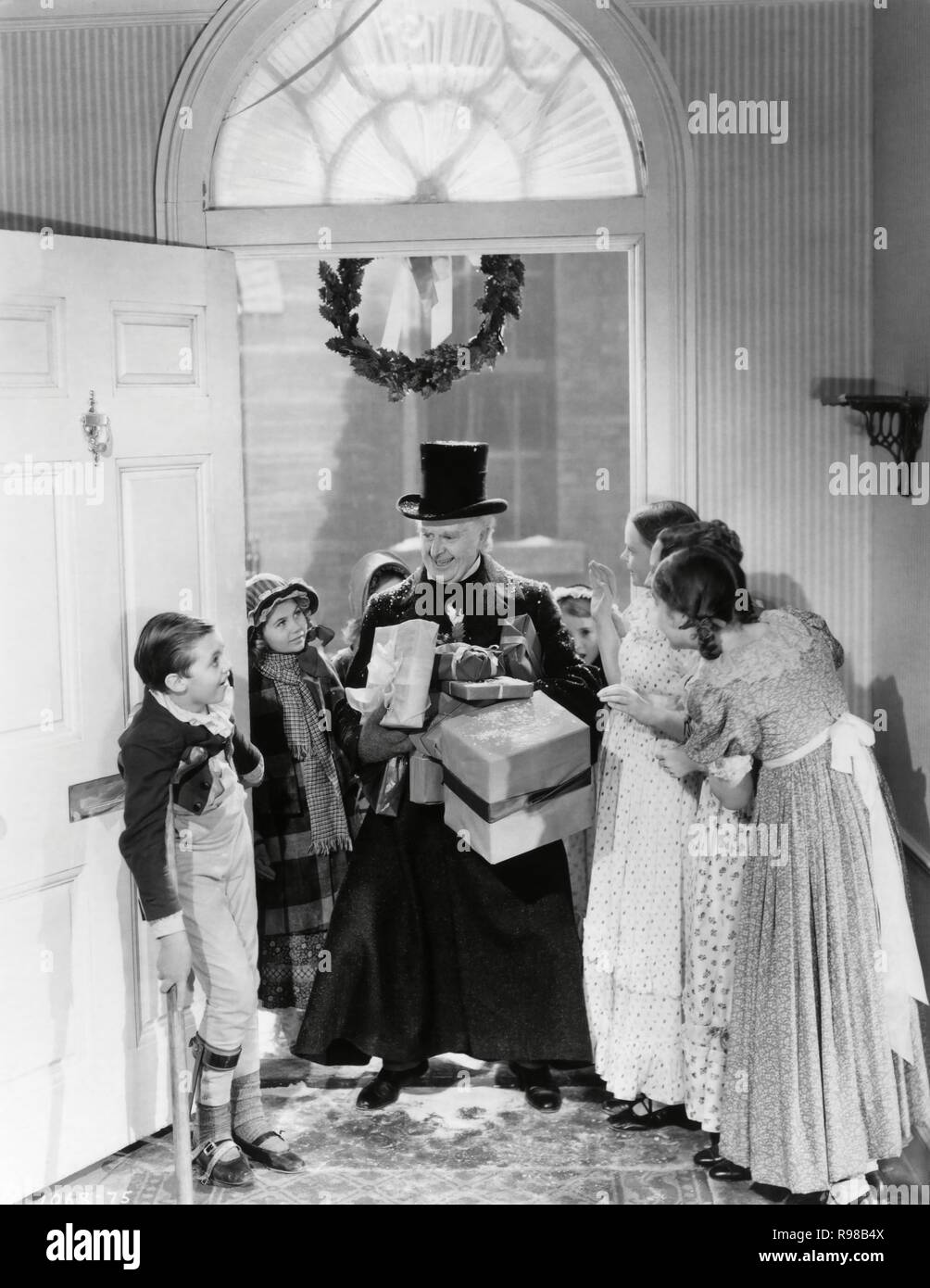 A Christmas Carol 1938 Colorized