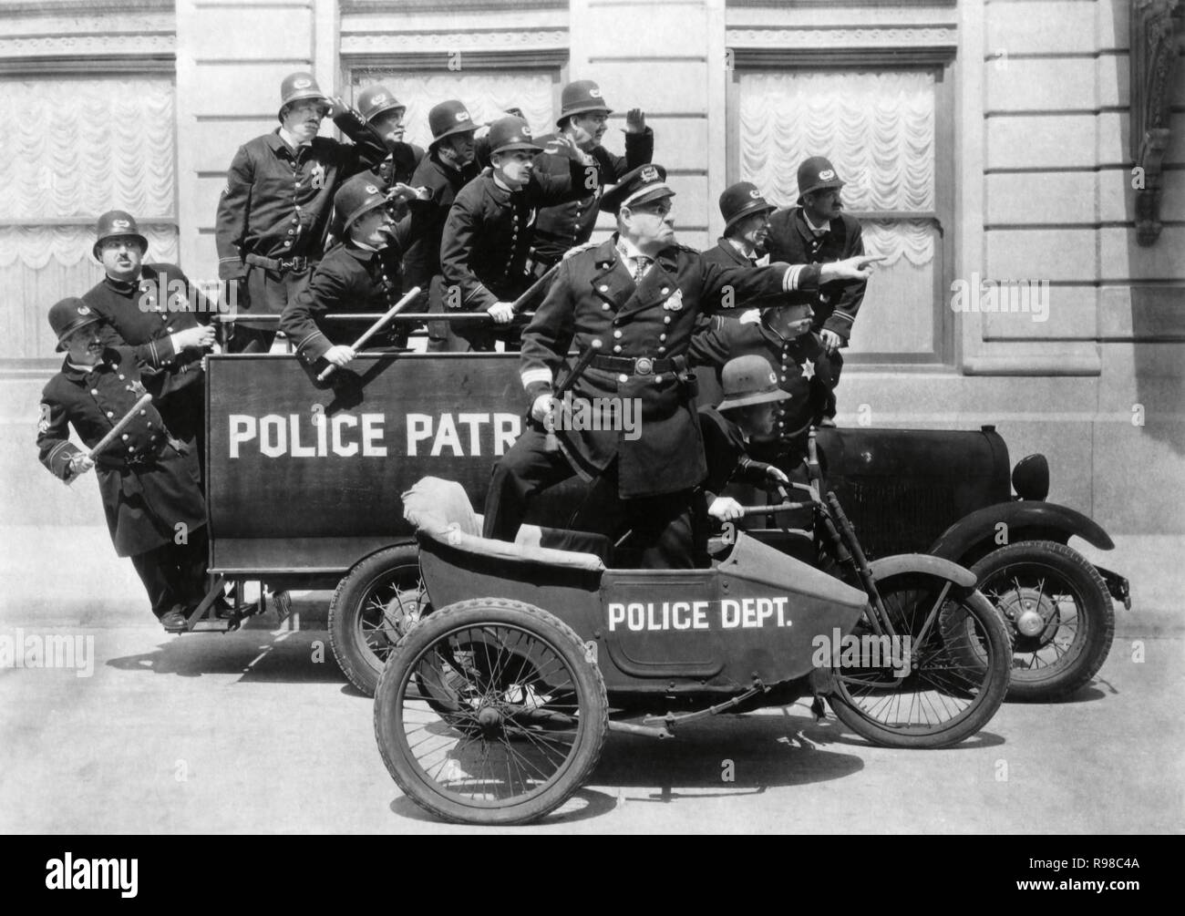 Keystone cops hires stock photography and images Alamy