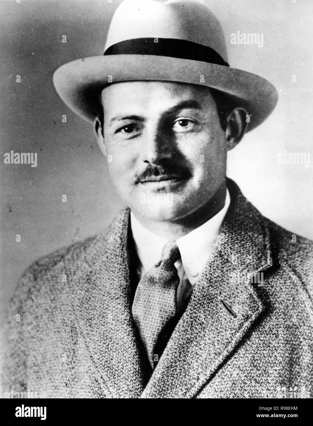 American author Ernest Hemingway. Stock Photo