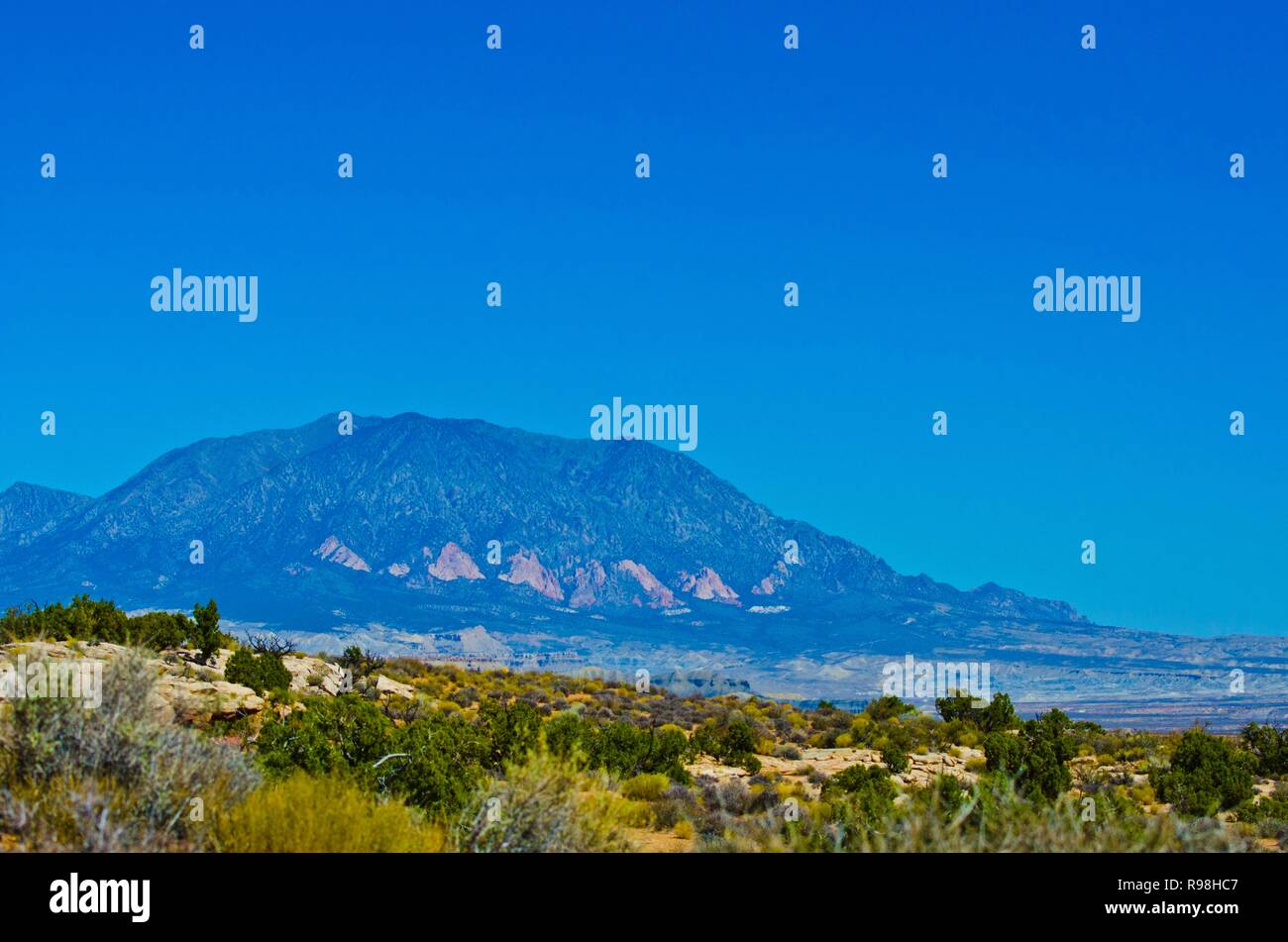 Utah, Bullfrog, Highway 276, Henry Mountains Stock Photo - Alamy