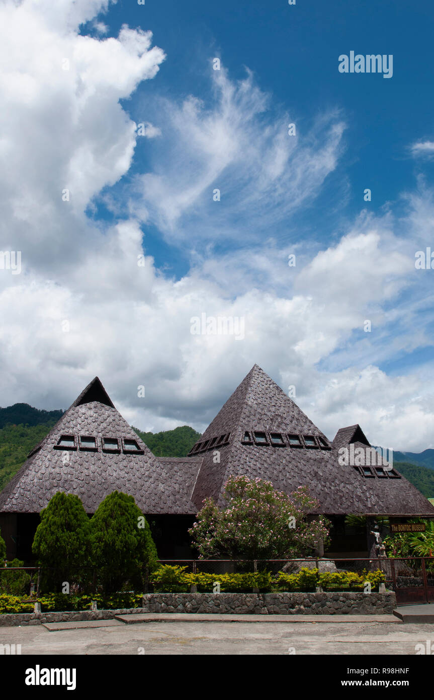 Bontoc Museum at Bontoc, Bontoc Rice Terraces, Mountain Region, Luzon, Philippines, Asia, South Asia Stock Photo