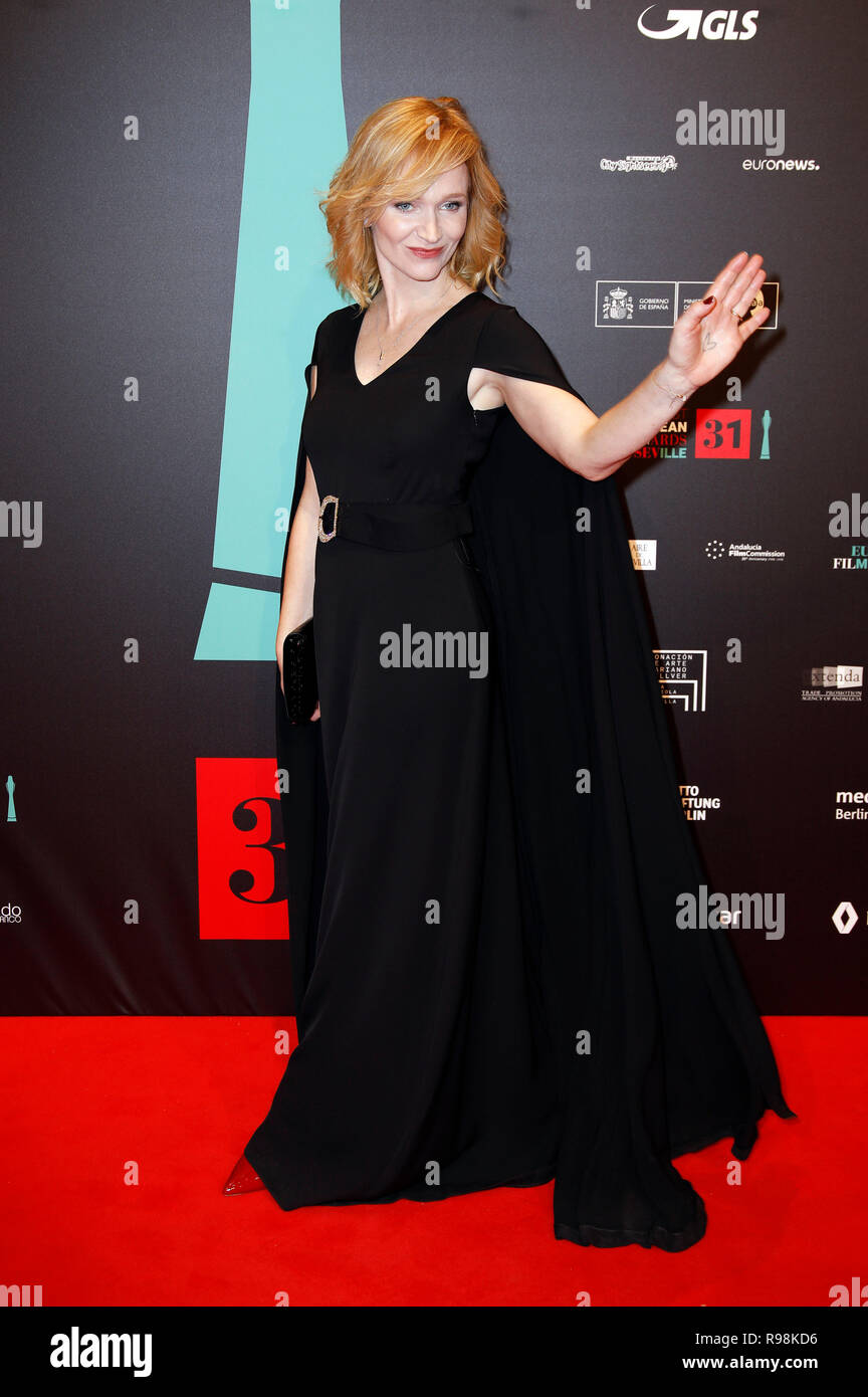 Anna Geislerova attending the 31st European Film Awards at Teatro de la ...