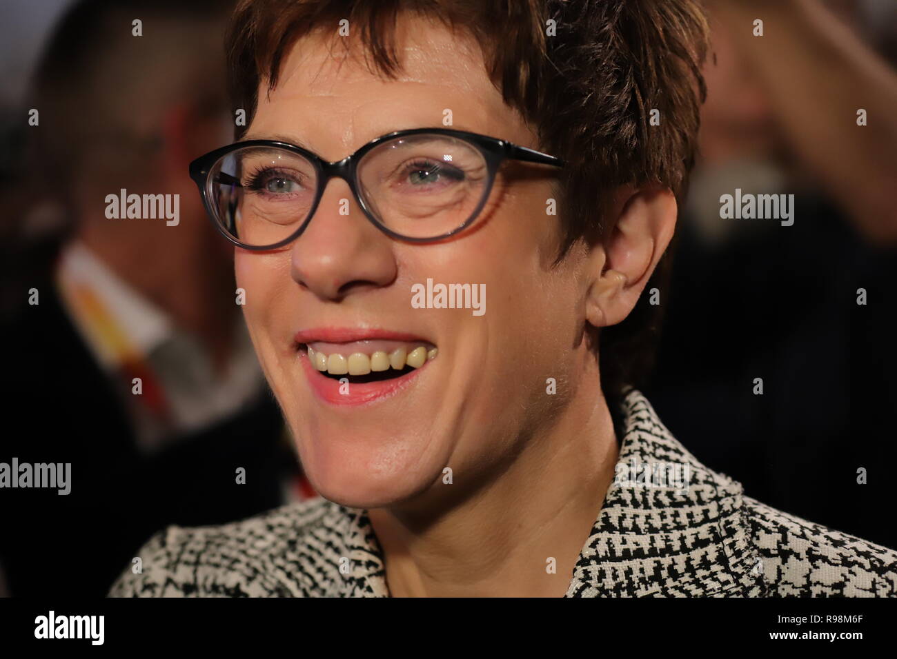 31. CDU-Bundesparteitag in Hamburg:  Annegret Kramp-Karrenbauer Stock Photo