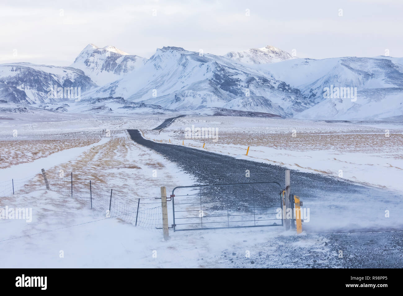 Driven By Winter Wind >> Wind Driven Snow On A Road Heading Toward The Mountains Near Driven By Winter Wind >> Wind Driven Snow On A Road Heading Toward The Mountains Near