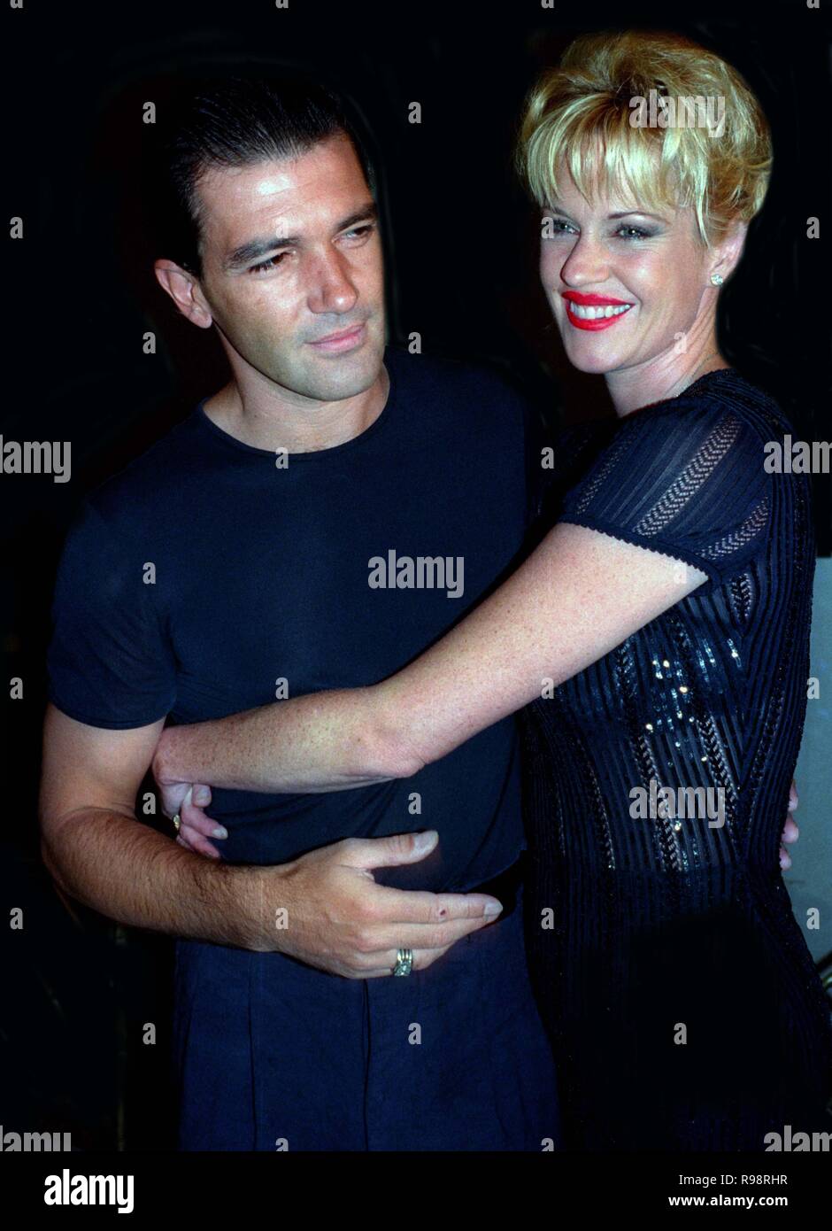 Antonio Banderas and Melanie Griffith 1997  Photo By Adam Scull/PHOTOlink/MediaPunch Stock Photo