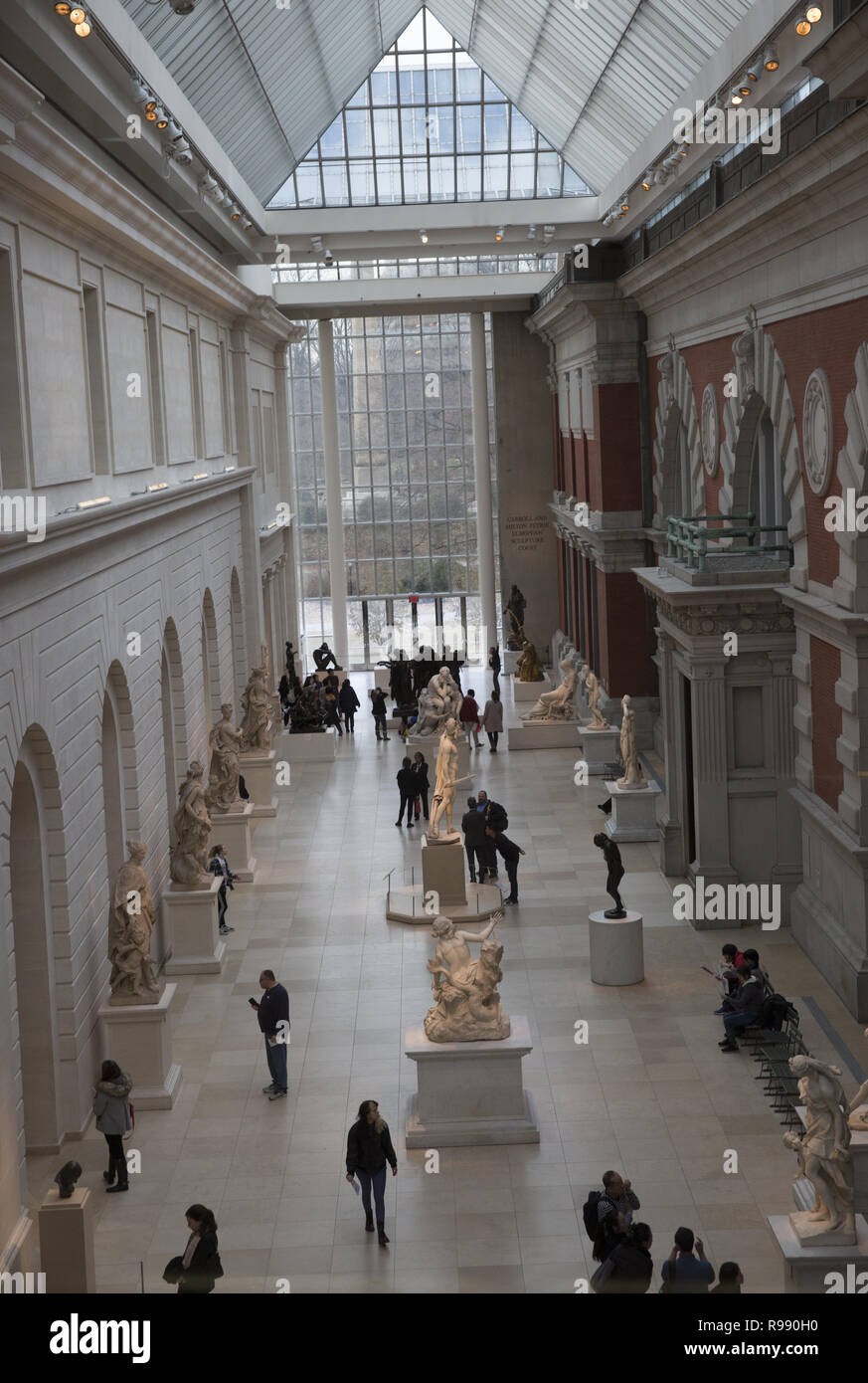 Carroll And Milton Petrie European Sculpture Court. Metropolitan Museum Of Art, New York City