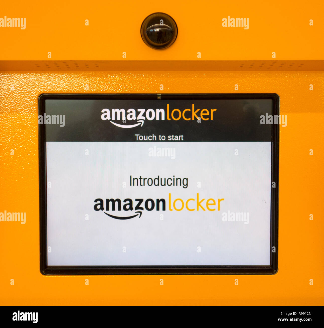 Amazon Lockers in Hammersmith, London a selfservice parcel collection service by online