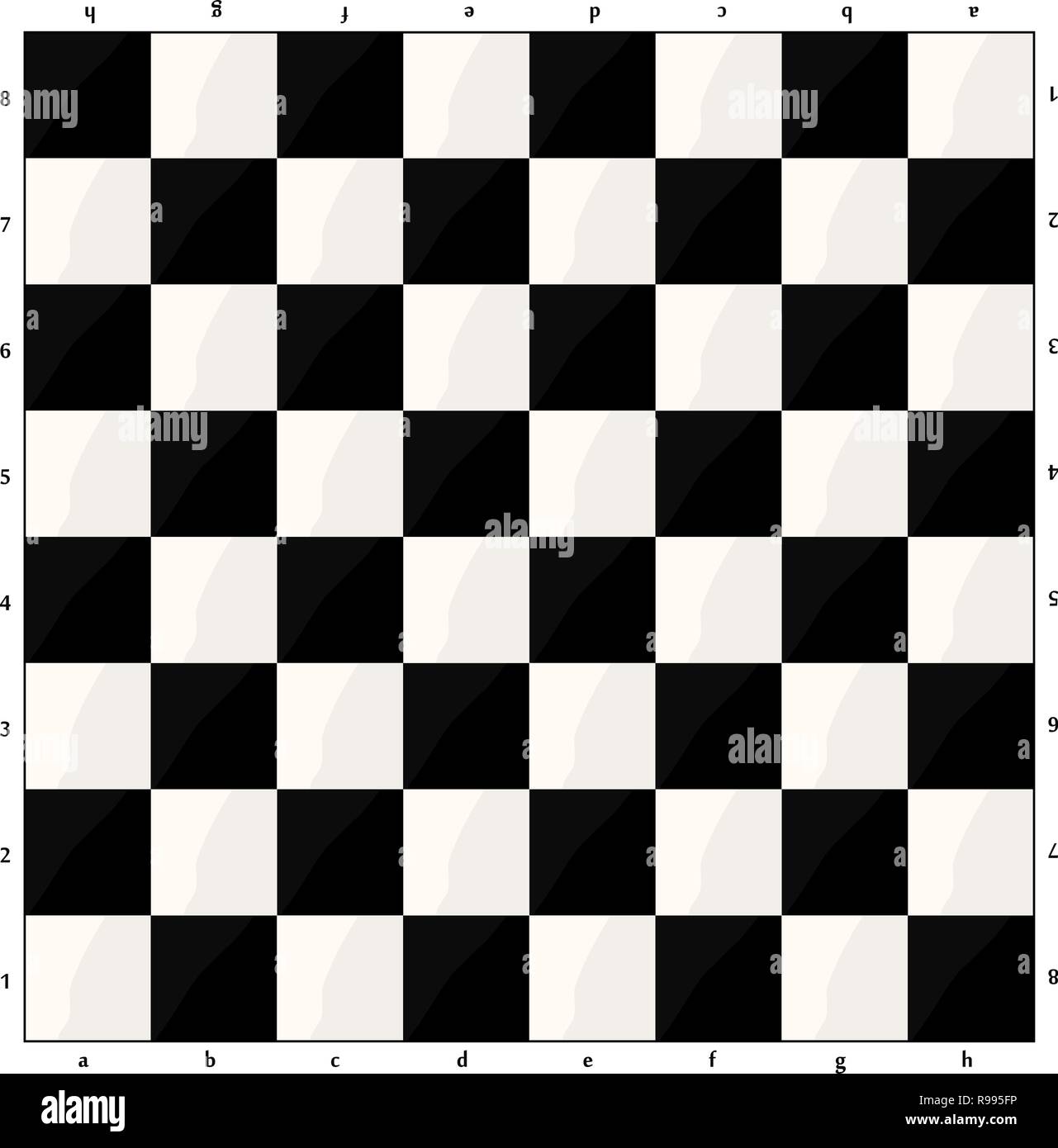 Vector pattern seamless white and gray as Chessboard.EPS 10 Stock Vector