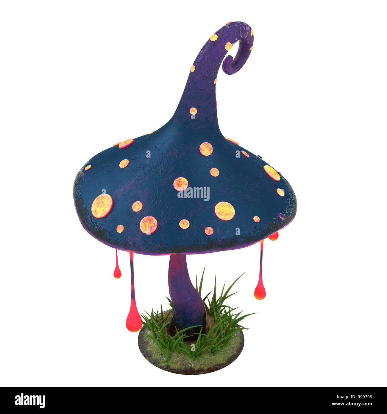 Fairytale Toadstool Cut Out Stock Images Pictures Alamy
