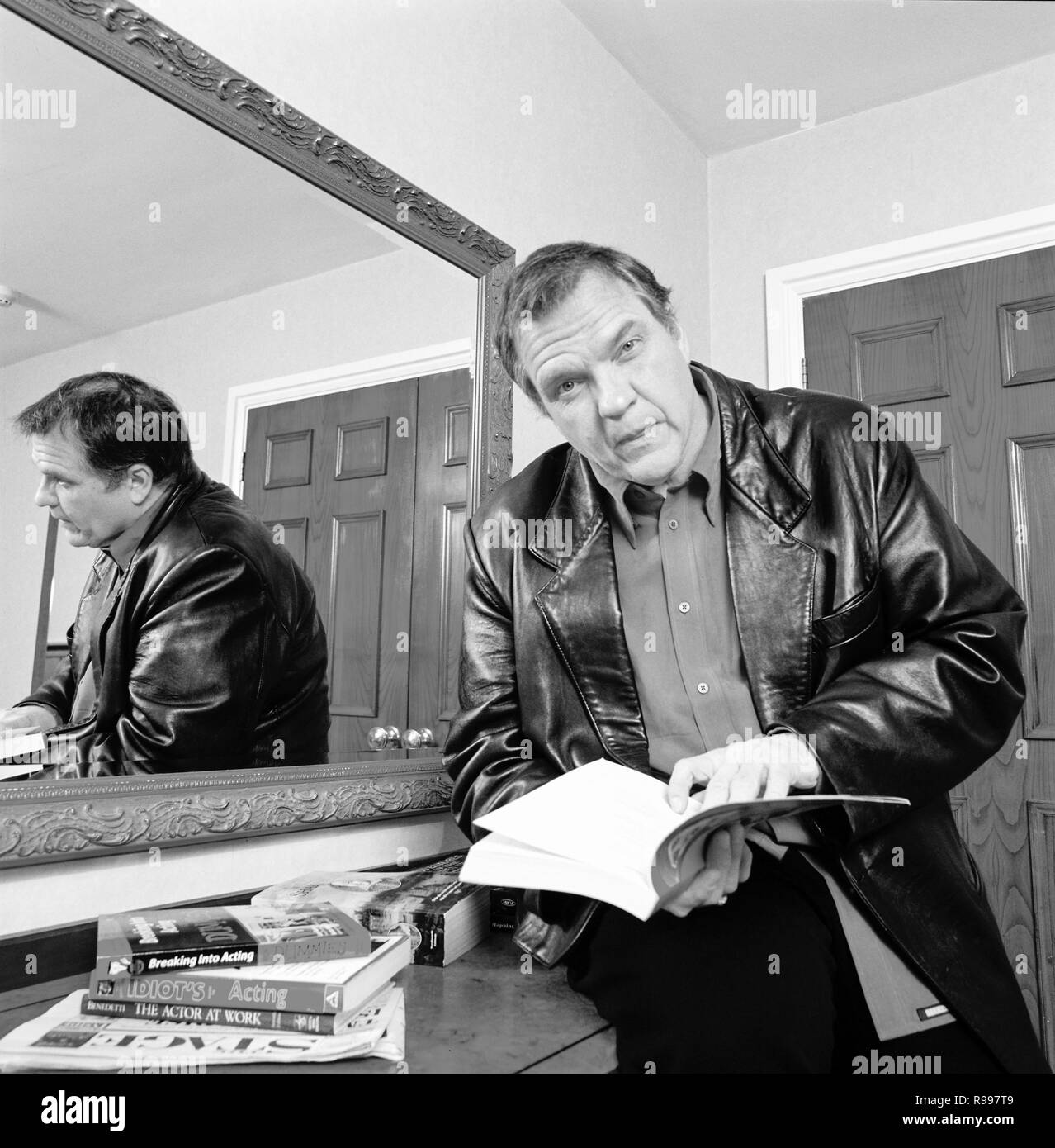 Meat loaf marvin lee aday Black and White Stock Photos & Images Alamy