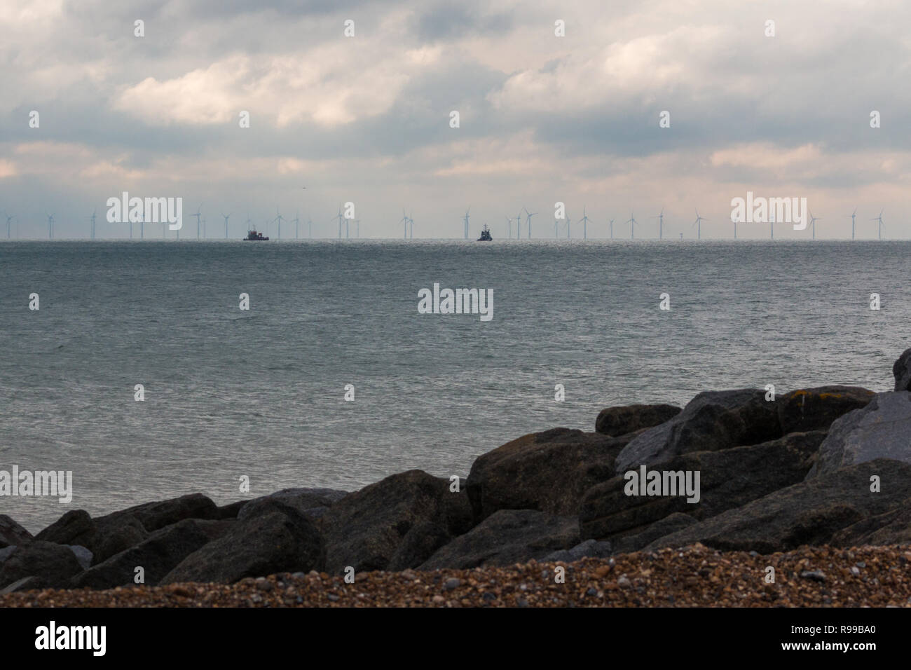 Rampion is an offshore wind farm hi-res stock photography and images ...