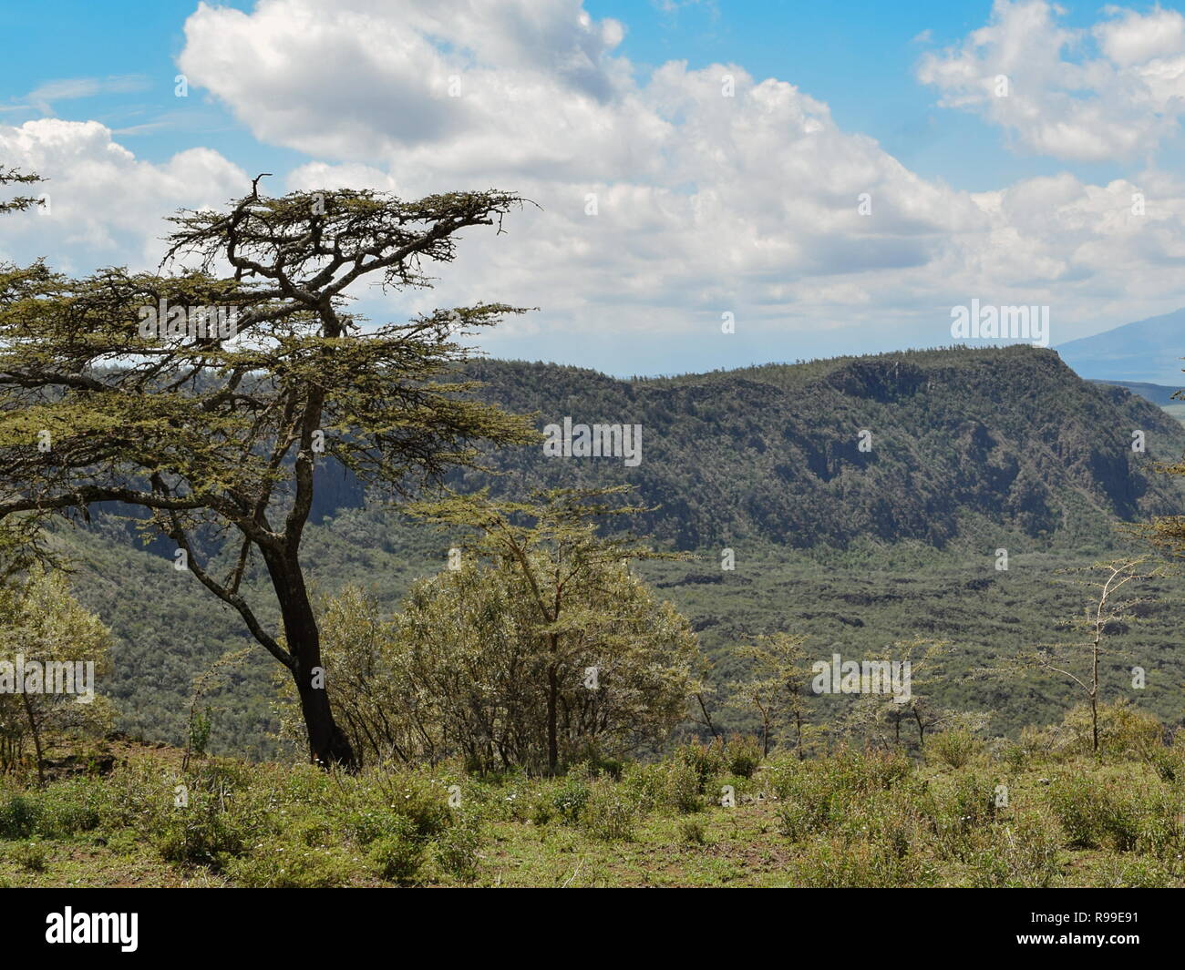 Climbing Mount Suswa, Suswa Conservancy, Kenya Stock Photo Alamy