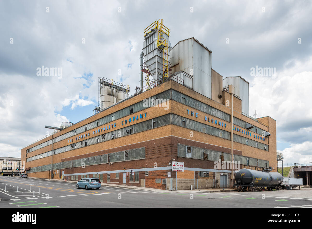 Blommer Chocolate Factory in the River West neighborhood Stock Photo