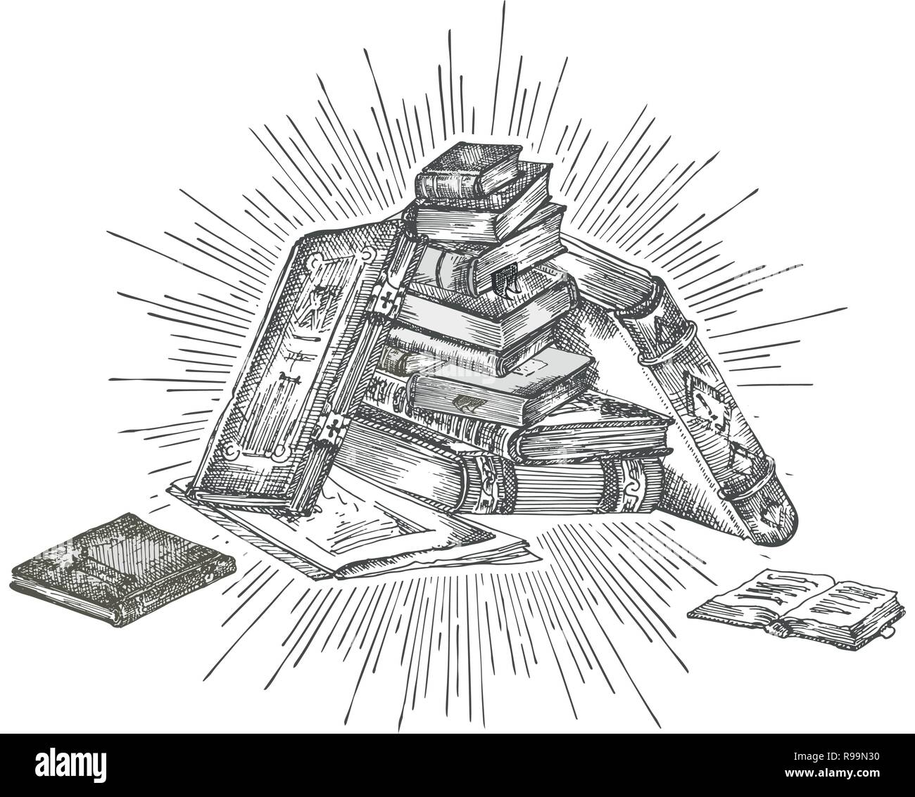 how to draw a banner on paper