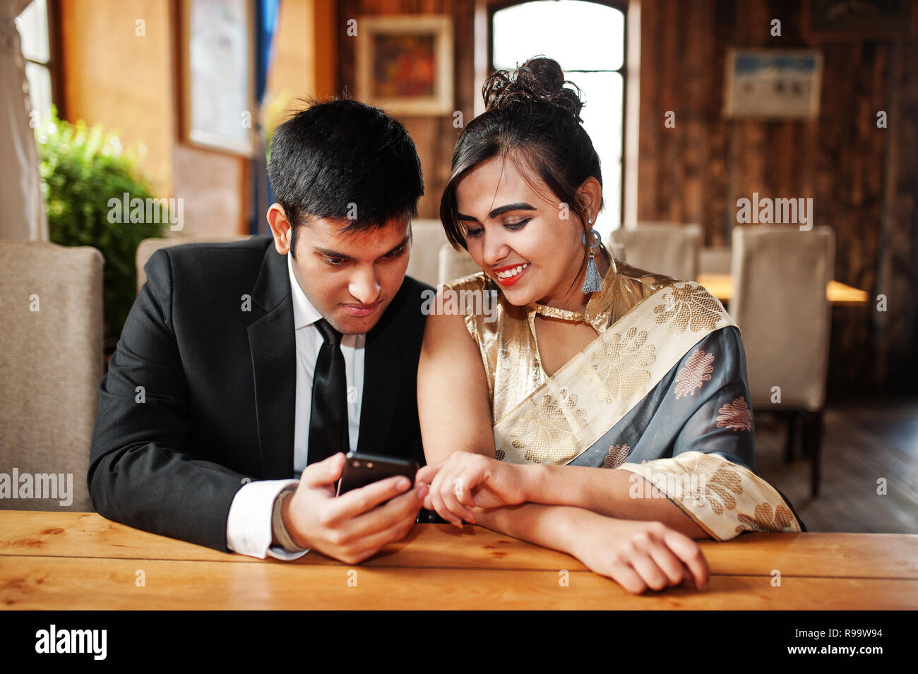 Couple set, saree with kurta