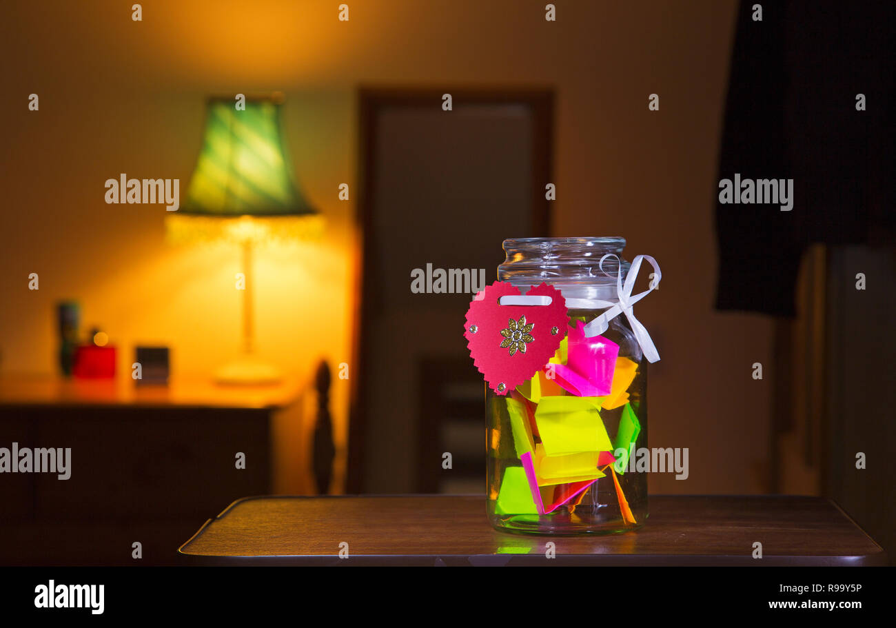 Uses for old glass jars Stock Photo Alamy