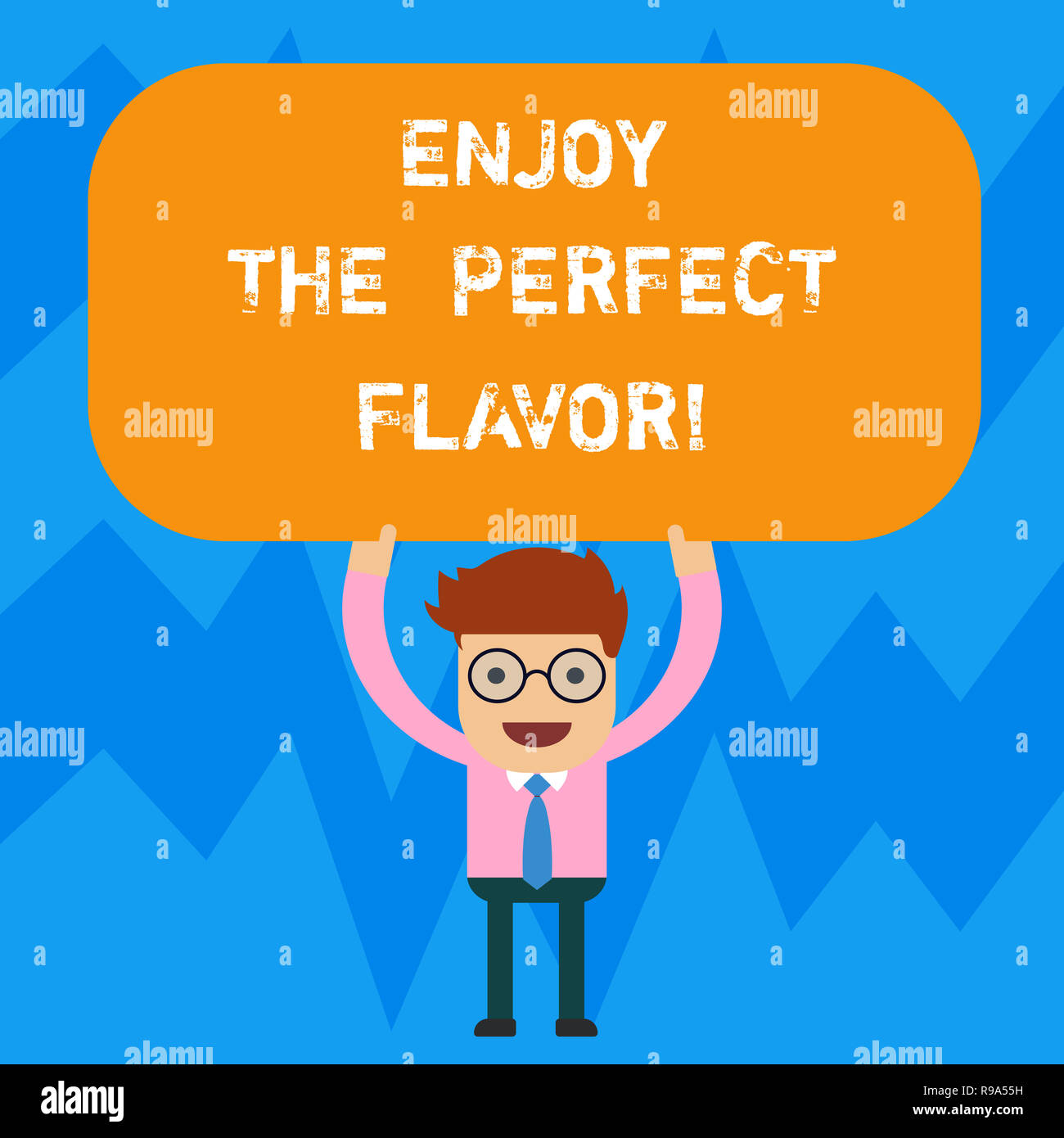 Word writing text Enjoy The Perfect Flavor. Business concept for Taste ...