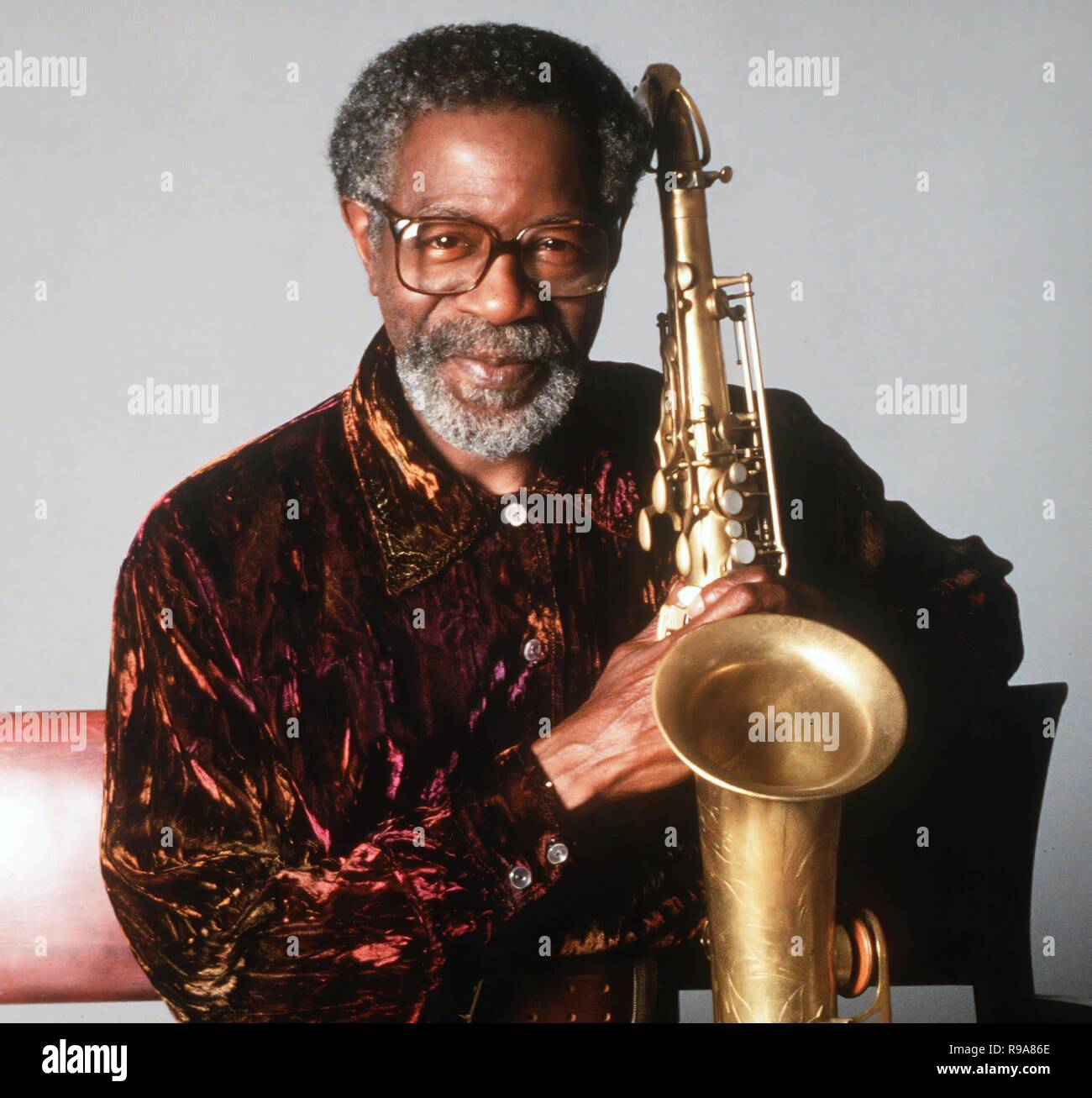 Retrato del músico Joe Henderson Stock Photo - Alamy