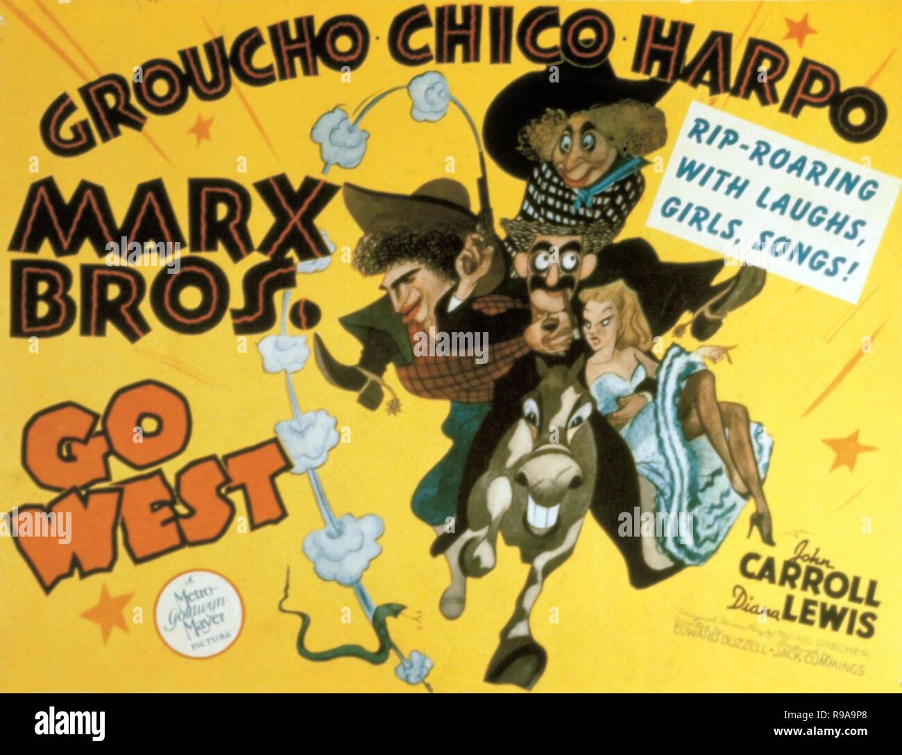 Original film title GO WEST. English title GO WEST. Year 1940