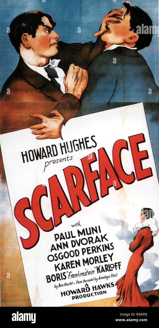 Original film title: SCARFACE. English title: SCARFACE. Year: 1932. Director: HOWARD HAWKS. Credit: UNITED ARTISTS / Album Stock Photo