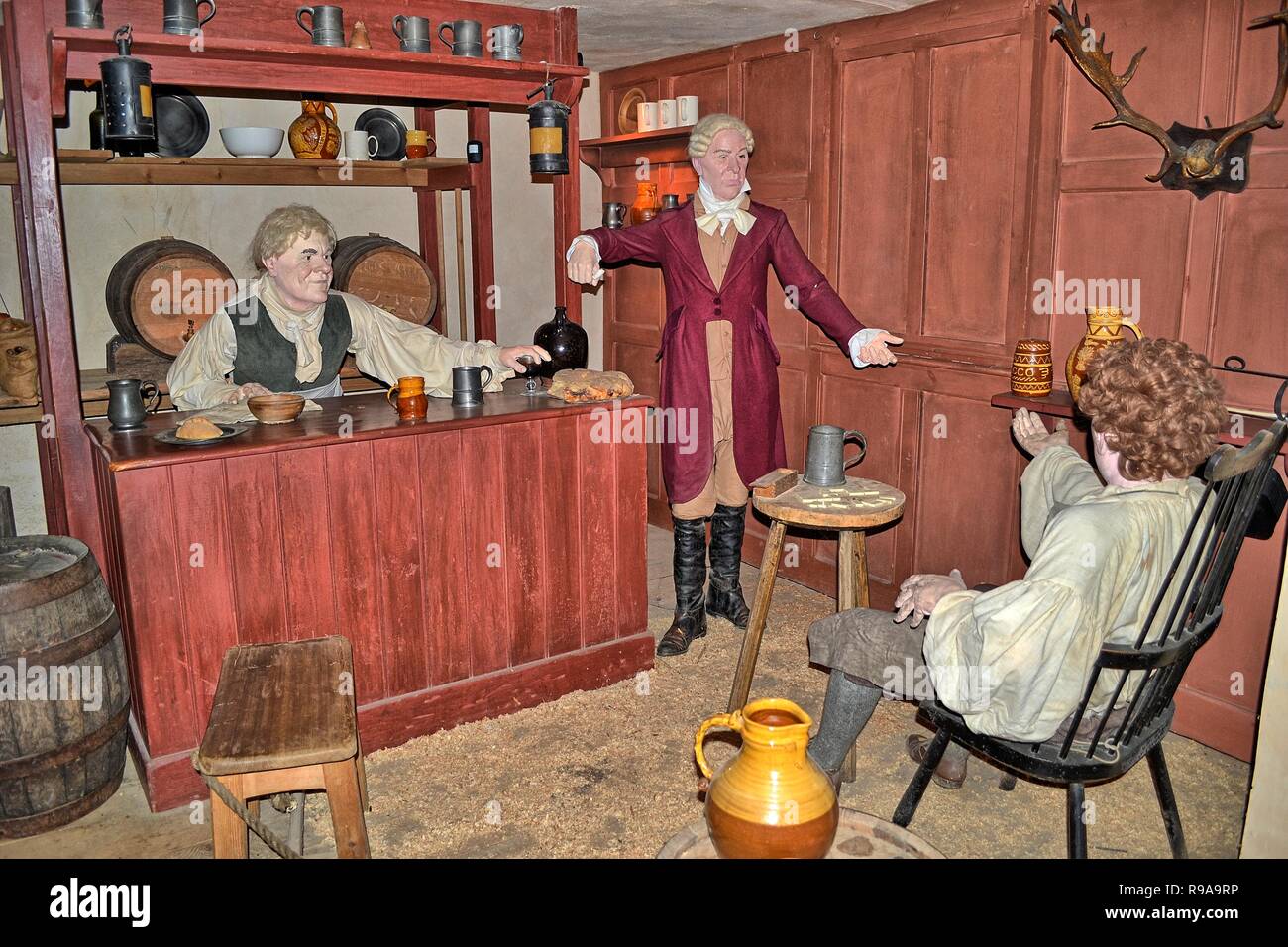 Buckler's Hard Maritime Museum, 18th century shipbuilding village where