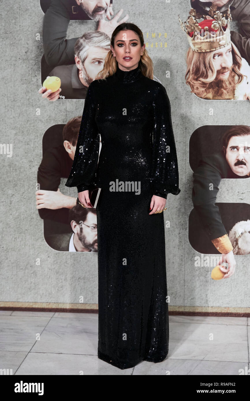 Blanca Suarez attends to Tiempo Despues film premiere at Capitol cinema