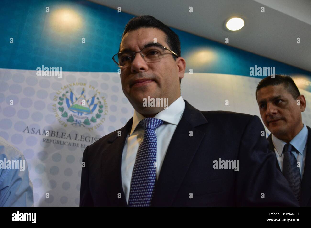 Salvador, Bahia, Brazil. 21st December 2018. Elected attorney general RAUL MELARA gives a press conference. The newly elected attorney was questioned for his affiliation with right winged party ARENA. Credit: Camilo Freedman/Alamy Live News Stock Photo