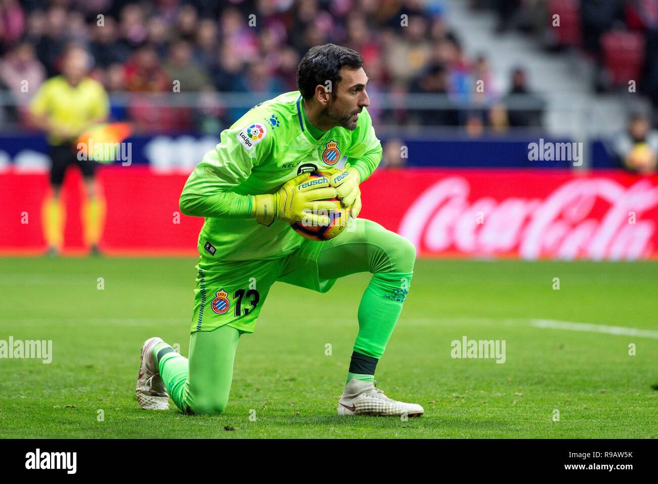 Madrid Spain 22nd Dec 2018 Rcd Espanyol S Goalkeeper Diego