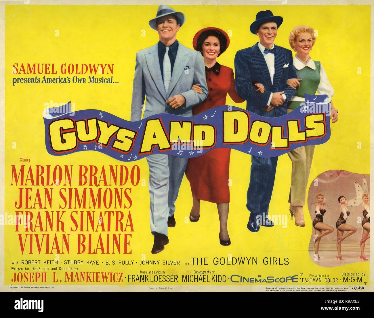 Original film title GUYS AND DOLLS. English title GUYS AND DOLLS