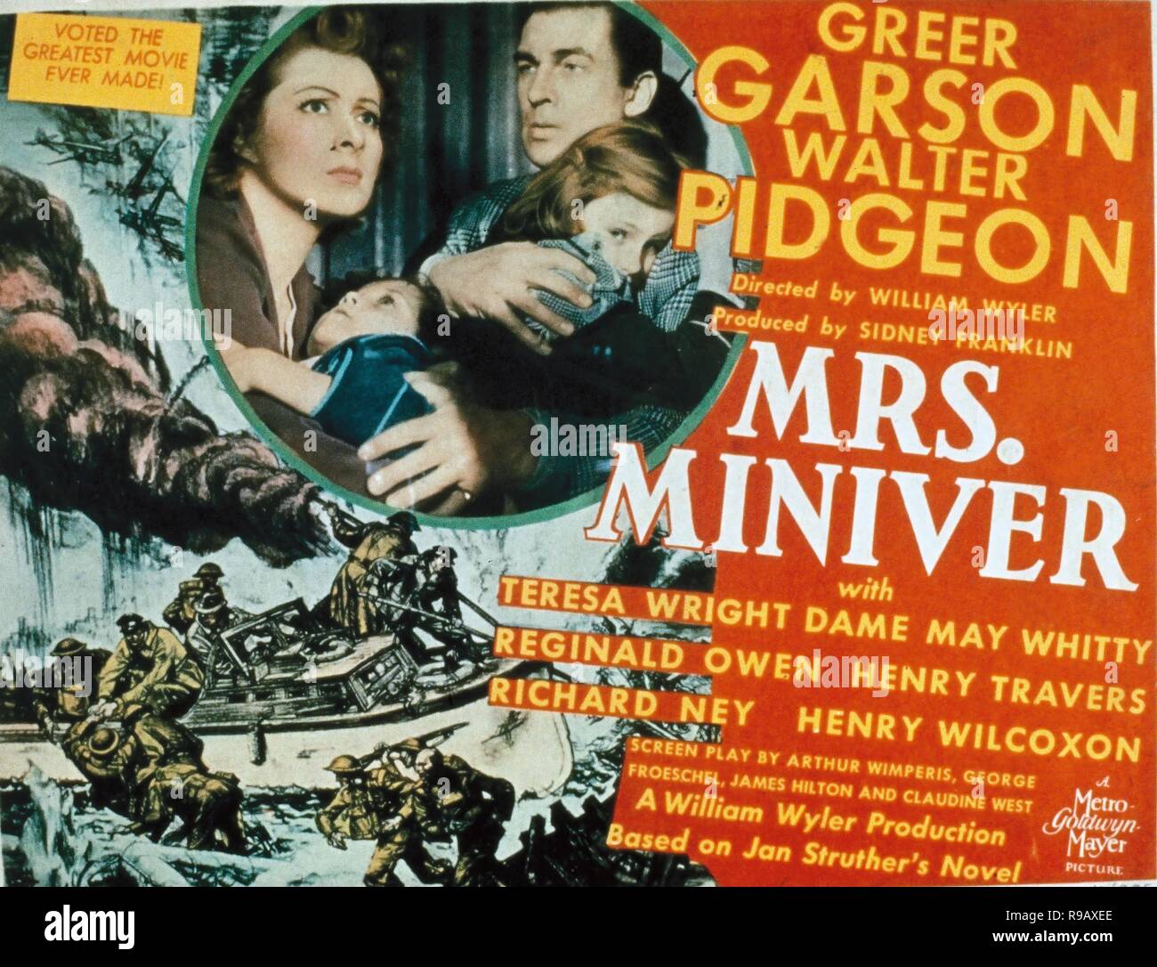 Original film title MRS. MINIVER. English title MRS MINIVER. Year