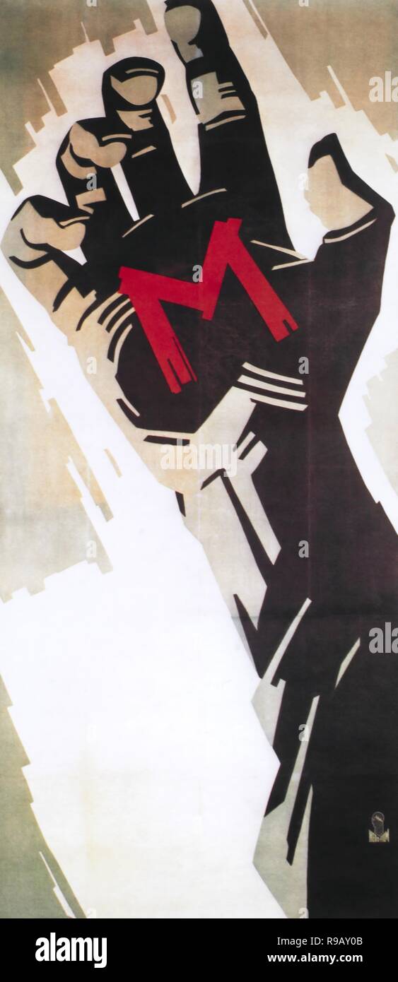 Fritz lang 'm' 1931 hi-res stock photography and images - Alamy