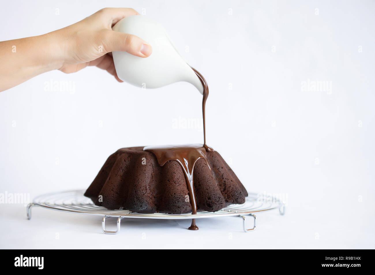 chocolate cake Stock Photo