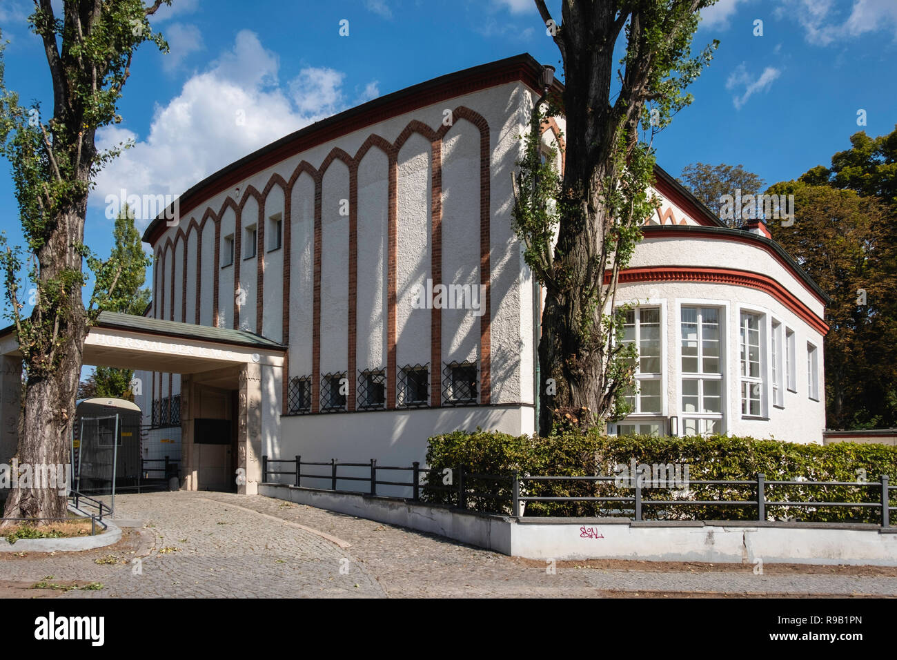 Berlin, Dahlem,Ihnestr 16-20, Harnack House, Conference Venue of the Max Planck Society.Opened in 1929 to promote German Science Stock Photo