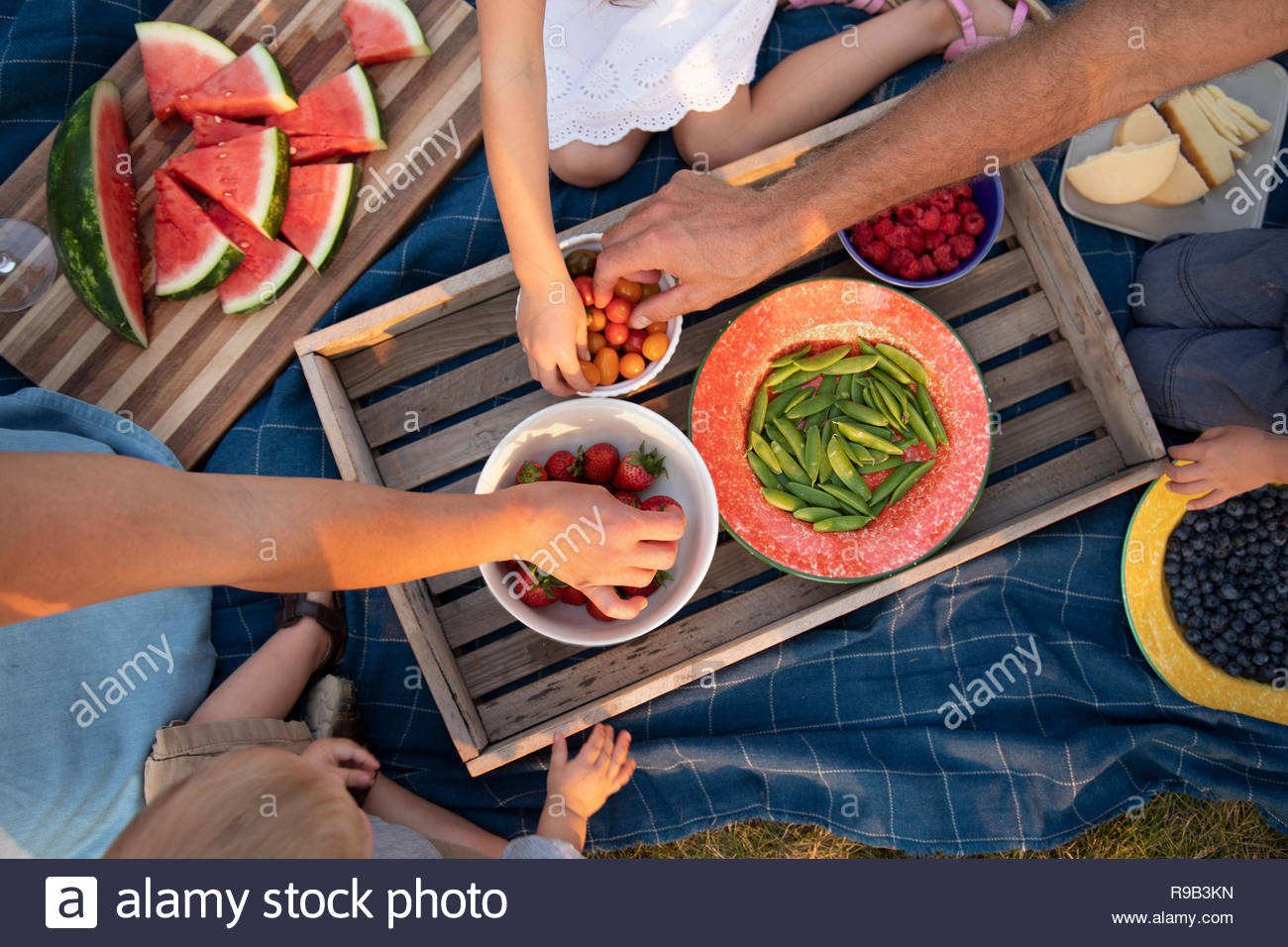 Family picnic hi-res stock photography and images - Alamy