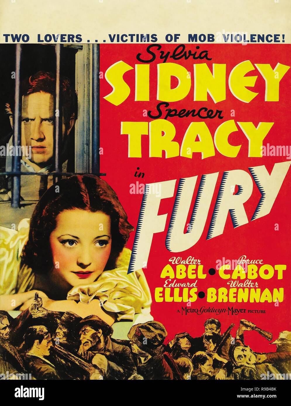 Original film title: FURY. English title: FURY. Year: 1936. Director: FRITZ LANG. Credit: M.G.M. / Album Stock Photo