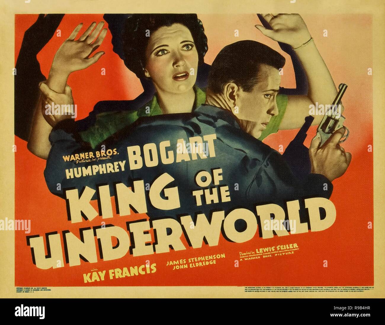 Original film title: KING OF THE UNDERWORLD. English title: KING OF THE UNDERWORLD. Year: 1939. Director: LEWIS SEILER. Credit: WARNER BROTHERS / Album Stock Photo