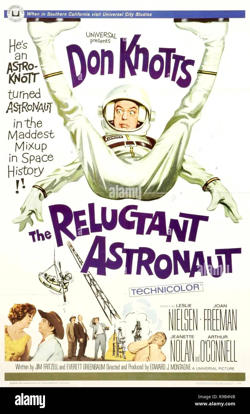 the reluctant astronaut poster
