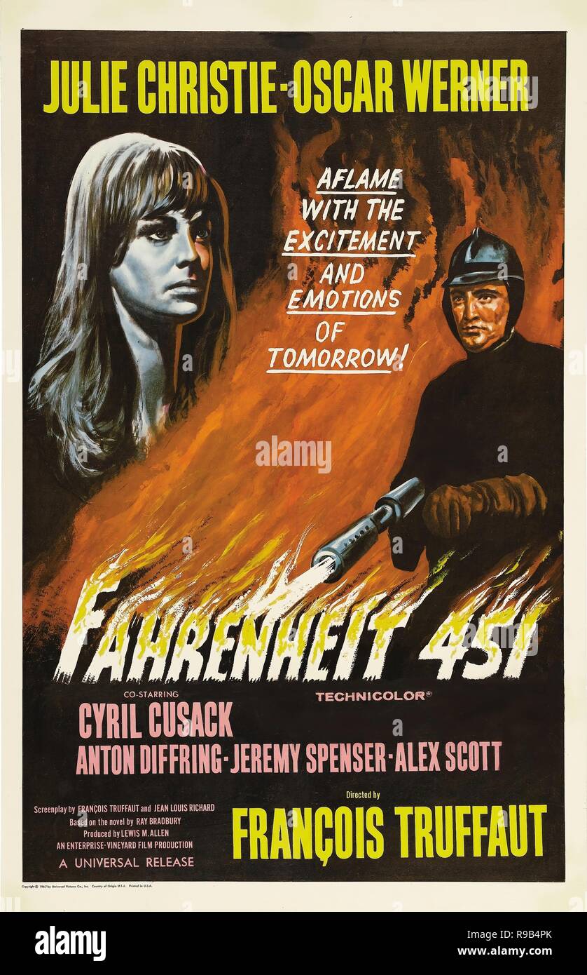 Original film title FAHRENHEIT 451. English title FAHRENHEIT 451. Year 1966. Director