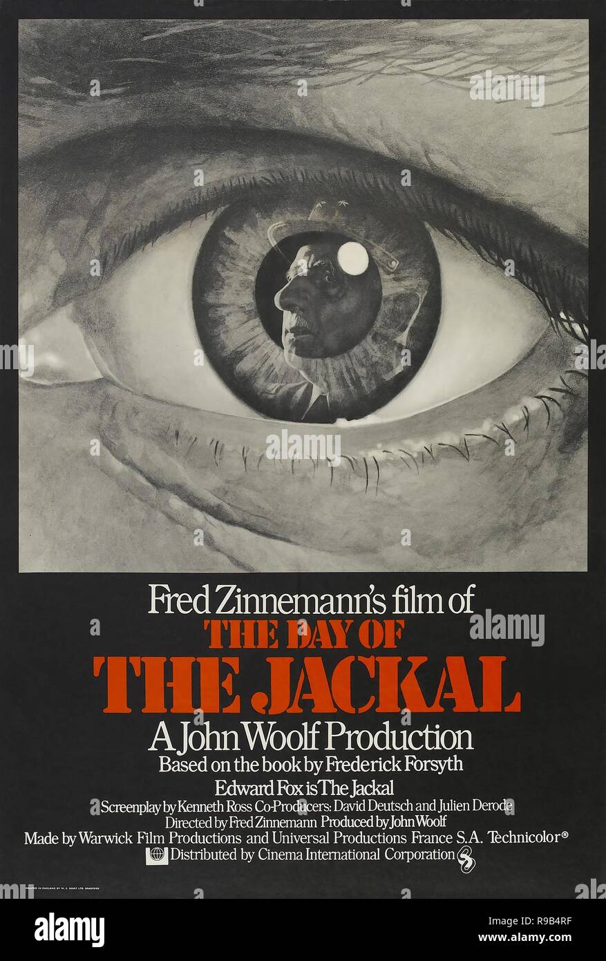 Original film title: THE DAY OF THE JACKAL. English title: THE DAY OF THE JACKAL. Year: 1973. Director: FRED ZINNEMANN. Credit: UNIVERSAL PICTURES / Album Stock Photo