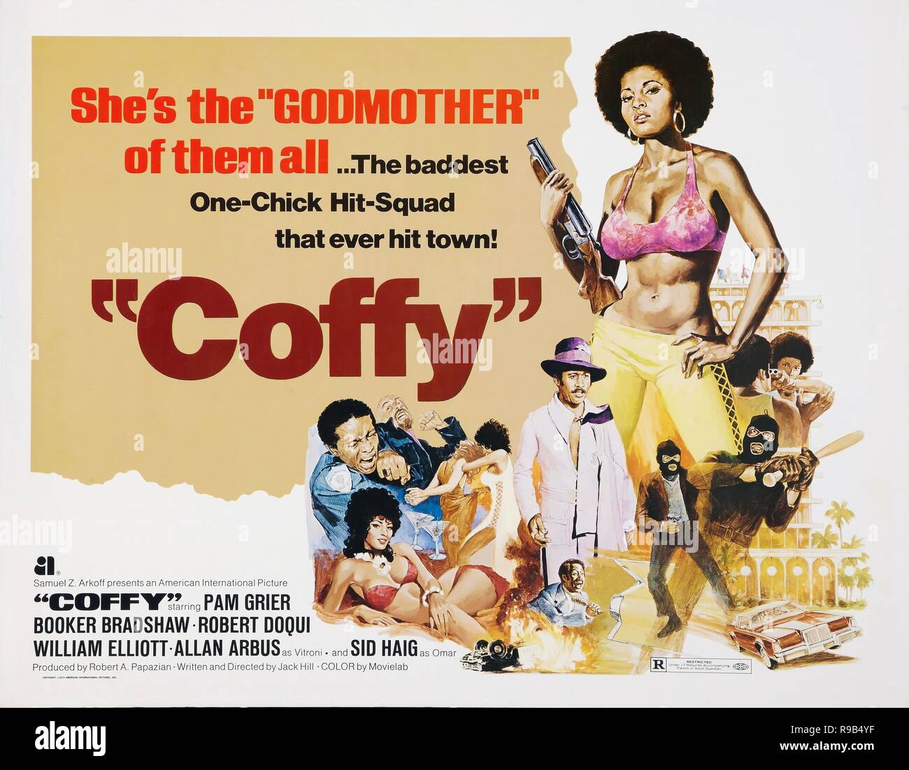 Original film title: COFFY. English title: COFFY. Year: 1973. Director: JACK HILL. Credit: AIP / Album Stock Photo